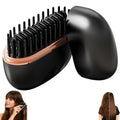Mini Hair Straightener Portable Cordless Curling Iron Small Flat Steam Hair Straightener Brush Travel Styling Tools for Women