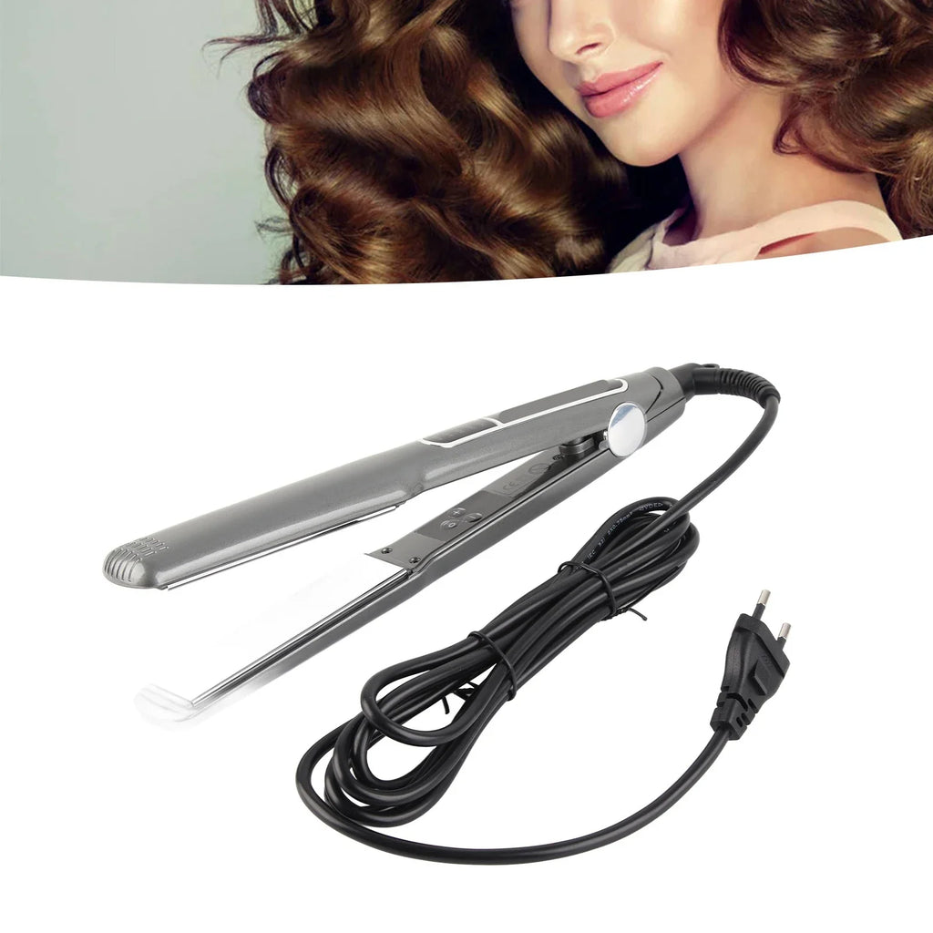 Hair Straightening Ceramic Iron Hair Straightener Multigear Adjustment 480 Degrees Fahrenheit Hair Straightening Ceramic Iron
