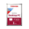 For Toshiba P300 HDWD110 1TB Desktop Hard Drive, 7200RPM High Speed, SATA3 Interface, 3.5 Inch Red Disk for Storage
