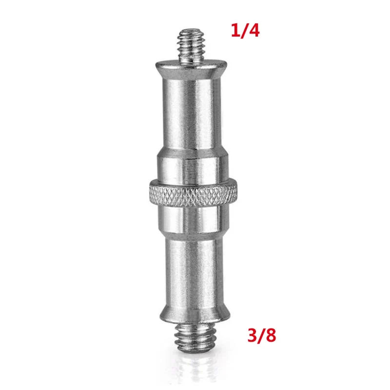 1/4 turn 3/8 socket stud male adapter metal camera screw photo hand tool umbrella flash tripod photo studio accessories