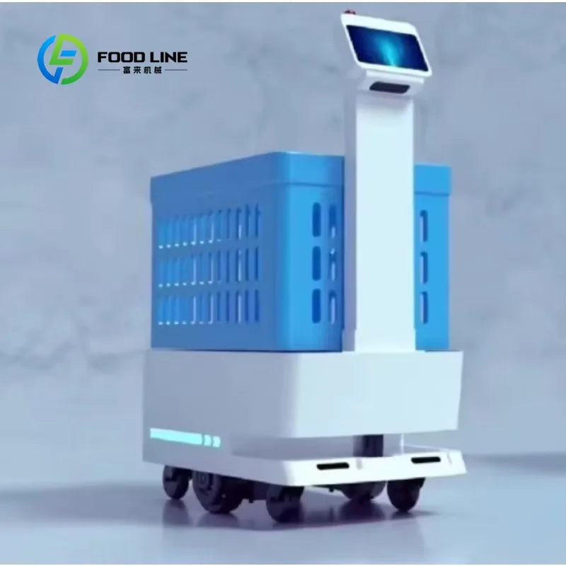 Customized Logistics Robot AMR AGV AI Delivery Robot Transport Robot For Factory And Warehouse Construction Machinery Parts