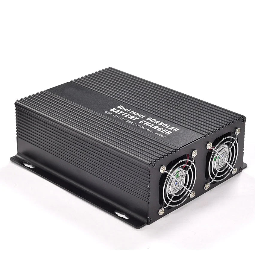 BS123020 with Bluetooth 12V Rv Solar controller and DC charger in one