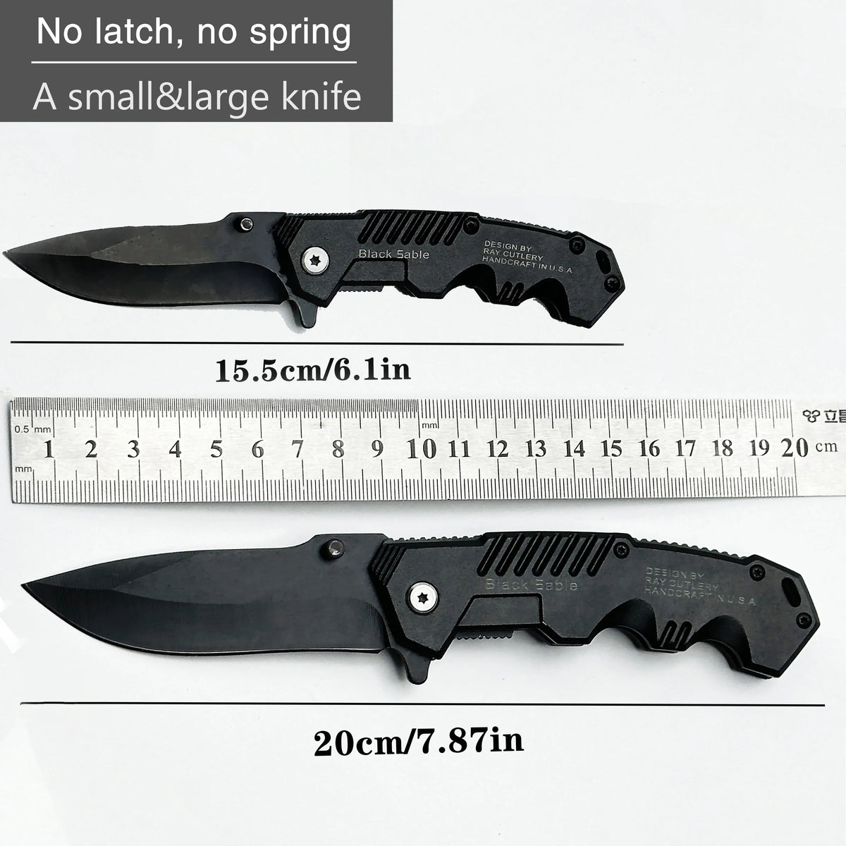Portable Multifunctional Folding Survival Knife with Sharp Pocket Knife Suitable for Outdoor Camping and Wilderness Survival