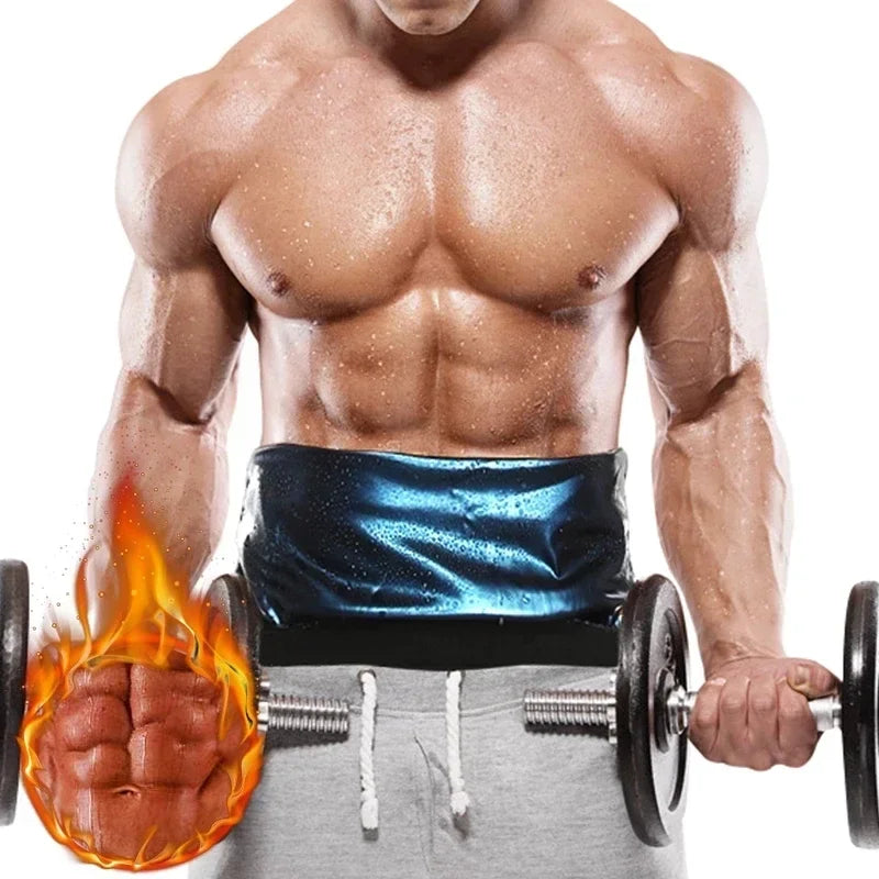 Men Sweat Sauna T-shirt Waist Trainer Suit Body Shapers Shapewear Corset Underwear Belly Control Fitness Fat Burn Tops