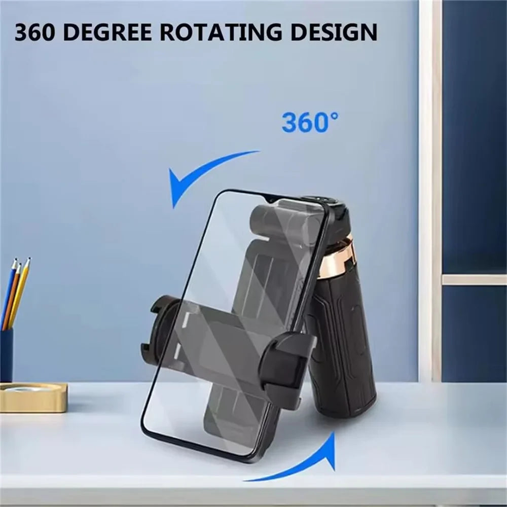 Roreta Tripod for Smartphone and Camera,Stand with Wireless Bluetooth,Selfie Stick brackets with Phone Holder for Vlog/Video