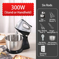 SUNATUR 2-in-1 Stand & Hand Mixer-5-Speed Electric Mixer with 3.5L Stainless Steel Bowl& Attachments