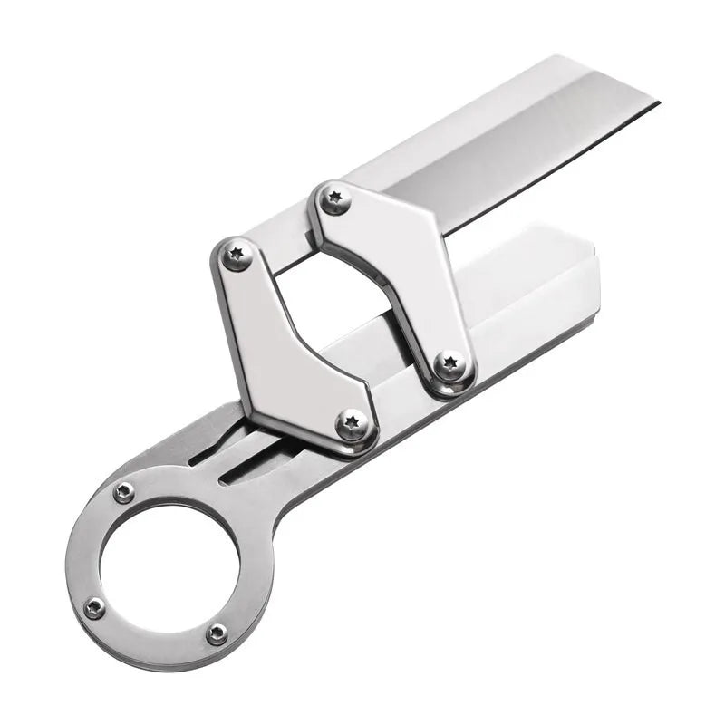 Outdoor knife, mechanical folding knife, convenient folding knife, high hardness multifunctional knife
