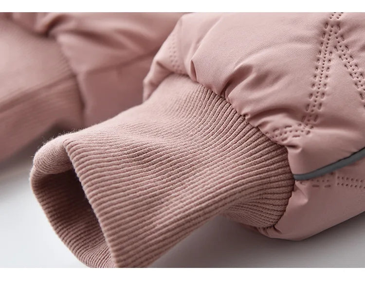 Kids Winter Thermal Pants, Cotton Padded Warm Trousers for Snow Play