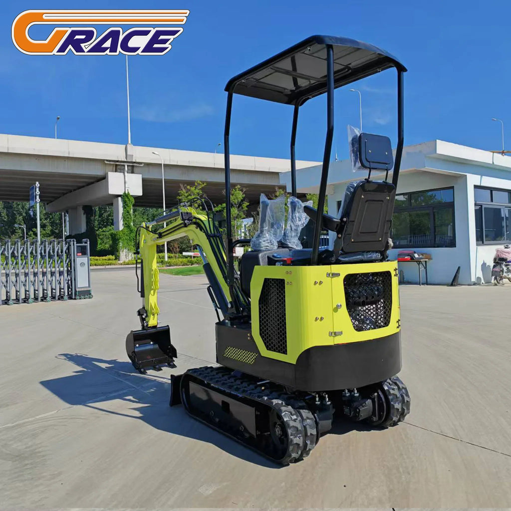 1.8 Ton Mini Excavator – Kubota Diesel Crawler Digger with Hydraulic Pilot Controls