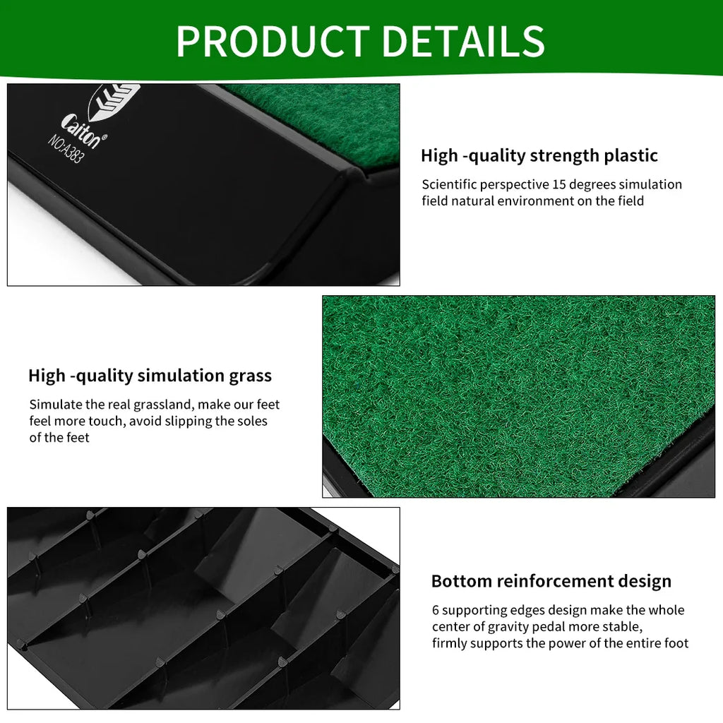 Caiton Indoor / Outdoor Golf Weight Transfer Trainer, Simulate Swing Motion in Natural Environment, Enhance Your Stability/Power