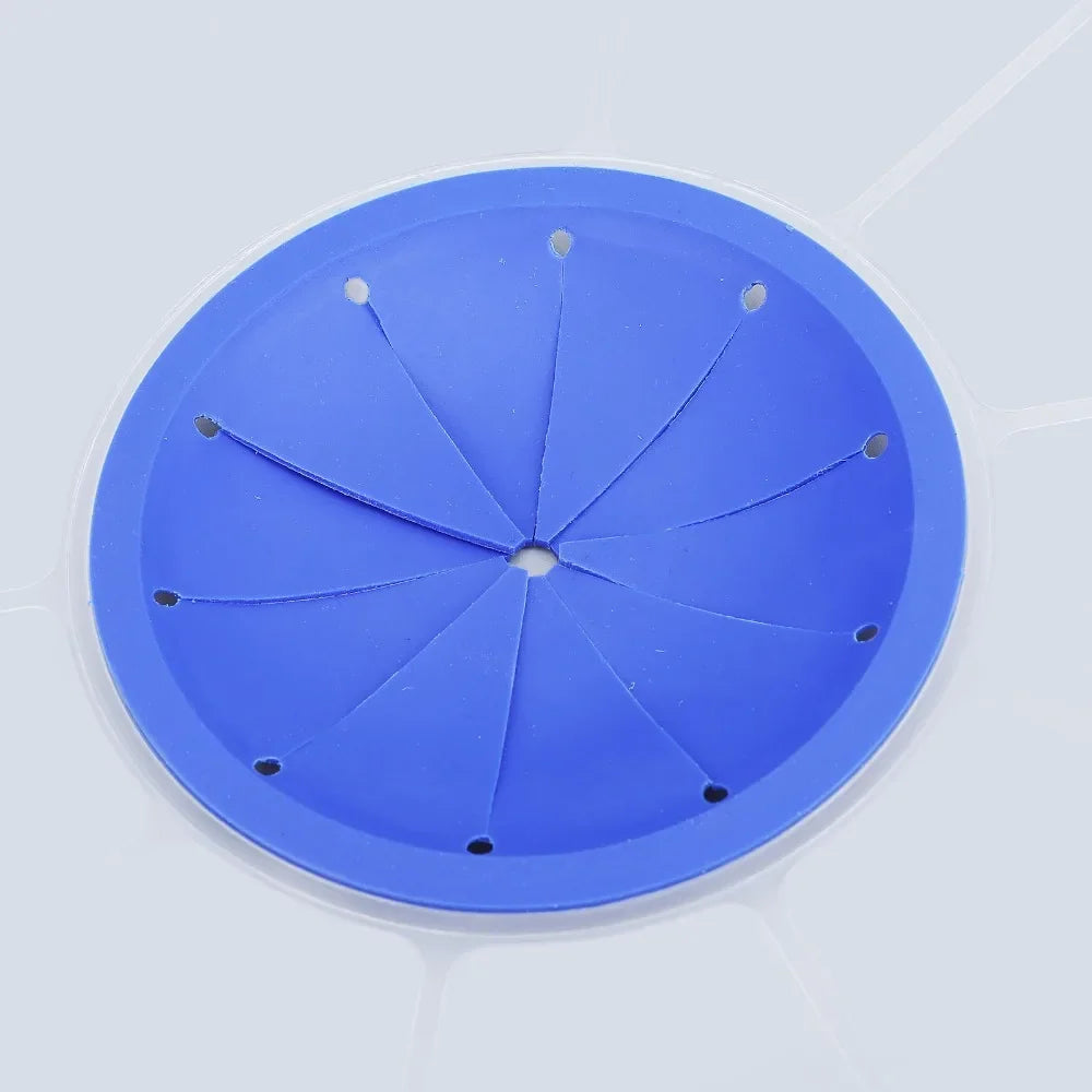 Durable PP Silicone Mixer Splatter Guard Round Transparent Anti Splash Cover Multifunctional Splash Cooking Guard Baking