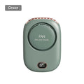 Mini Waist Fan 3 Gear Wind Portable Wearable Hanging Neck Fan USB Rechargeable Bladeless Air Cooler Clip Fan for Outdoor Working