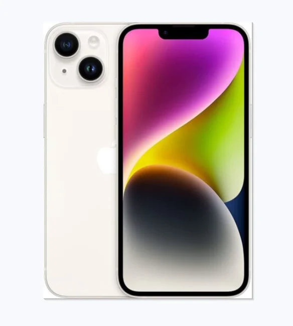 Unlocked iPhone 14 128GB/256GB ROM 6GB RAM 6.1' Original Super Retina OLED Face ID NFC A15 Bionic 5G Dual eSIM Mobile Phone