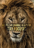 Animals Motivational Posters Eagle Wolf Lion Tiger Motivation Art Canvas Paitning Success Mindset Inspirational Wall Art Decor