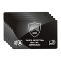 5Pcs RFID Blocking Card Ultra Thin NFC Debit Credit Card Passport Protector RFID Card Blocker for Passport Case Purse