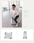 Children's Luggage Can Lie Down Can Sit Can Ride Multi Purpose Child Cabin Suitcase ABS Multifunctional Baby Traveller's Bed
