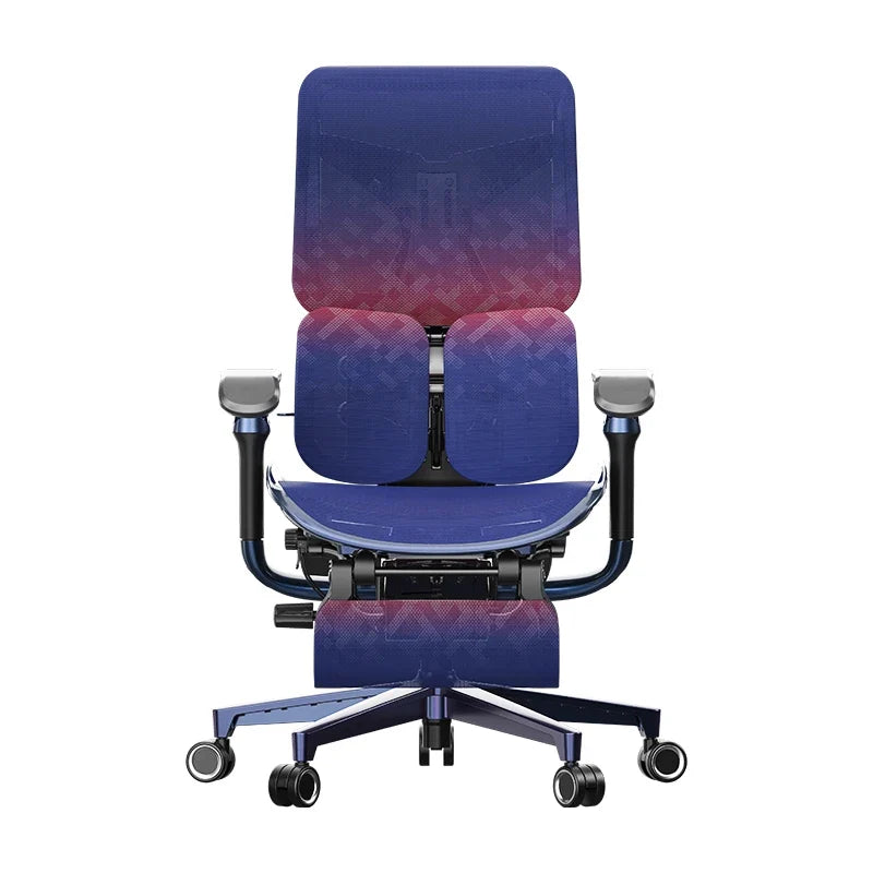 【CHIMU HOME】 SIHOO X3Pro Blue-Purple-Red Gradient Ergonomic Gamer Chair for Esports Gaming High Back Computer Chair