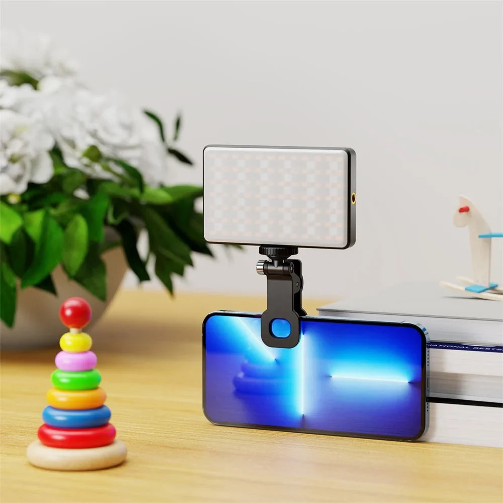 ST120 RGB Full Color Video Light 2500-9000K Fill Light for Camera Smartphone Photography Video Live Streaming Tiktok YT