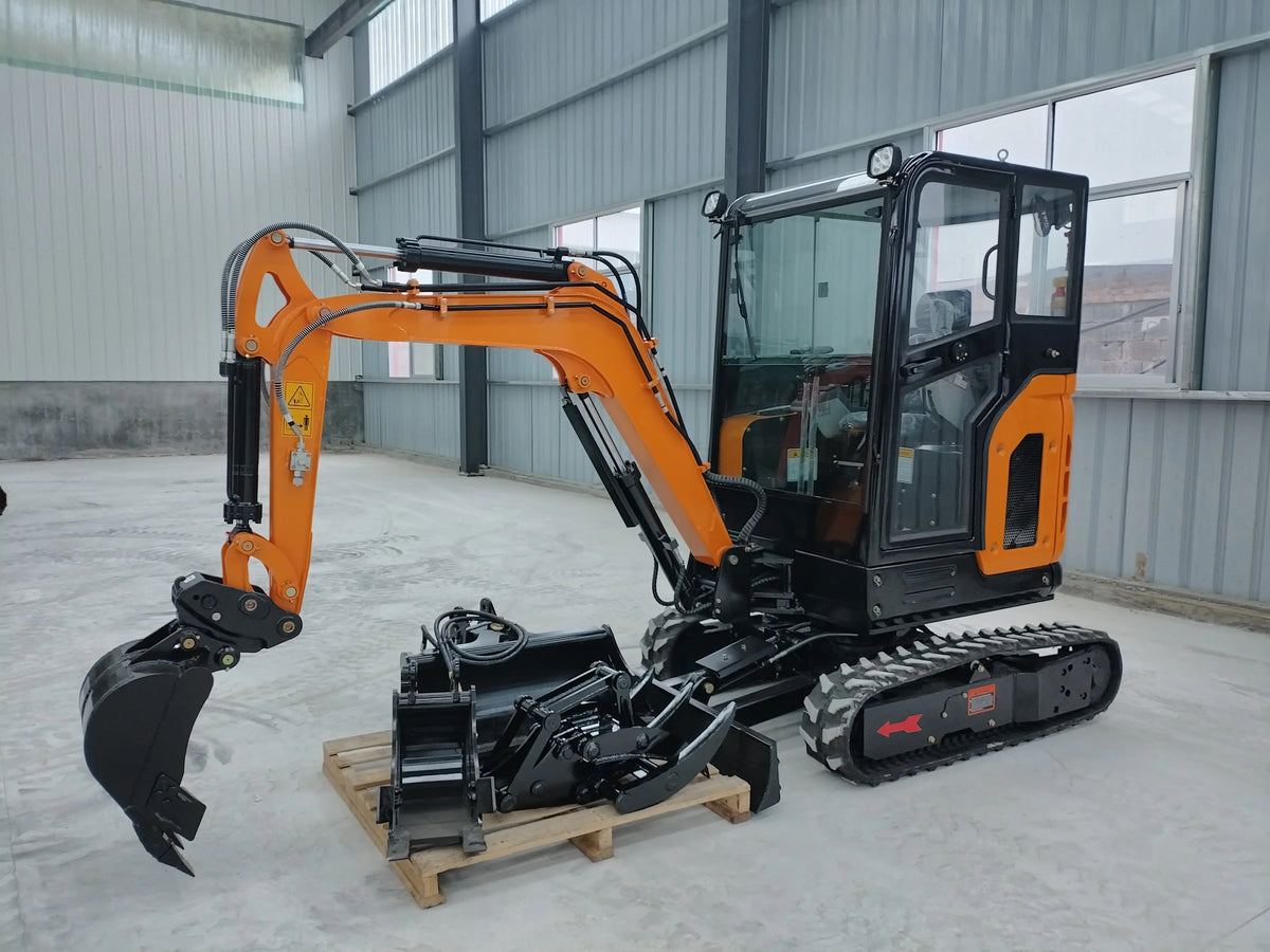 3.5 Ton Mini Excavator – EPA-Certified Compact Crawler Digger for Farm & Construction