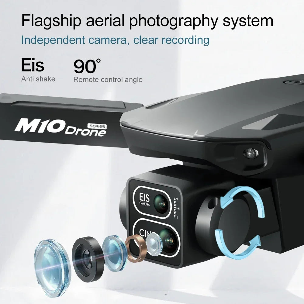 Lenovo M10 8K Drone Professional with Screen Brushless Motor High Definition Dual Camera WIFI Obstacle Avoidance Quadcopter 5G
