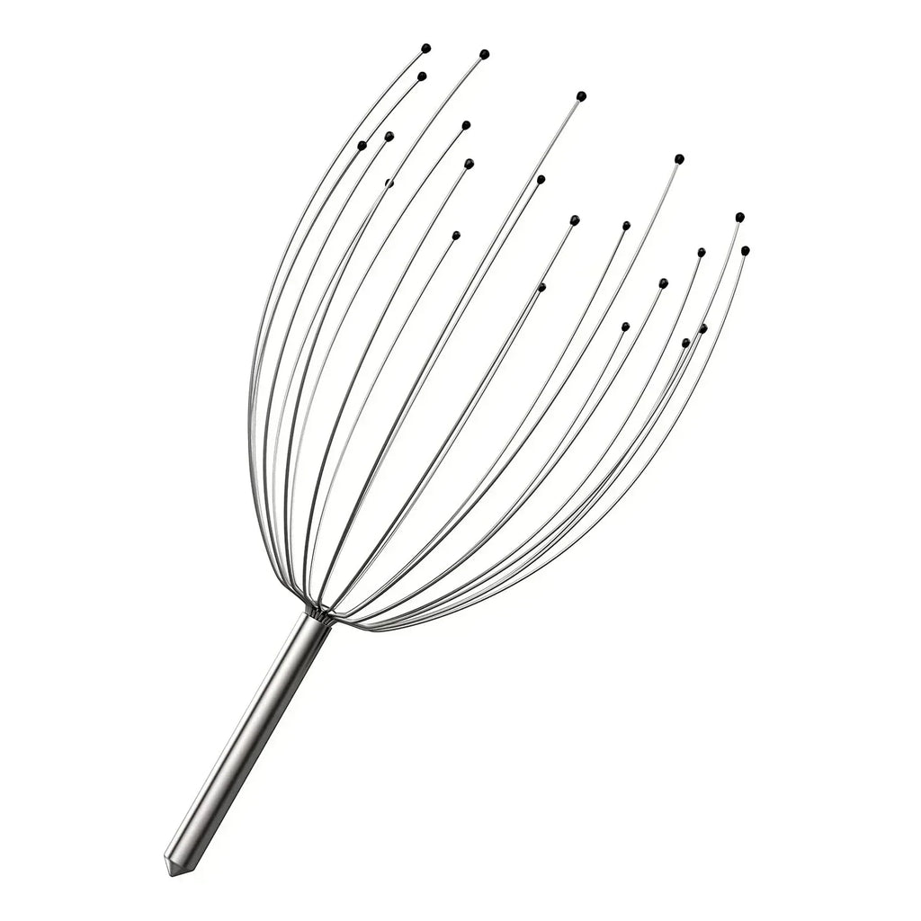24 Fingers Head Massager Scratching Octopus Head Massager Scalp Scratcher Massage Claw Small Artifact Soul Extraction Extractor