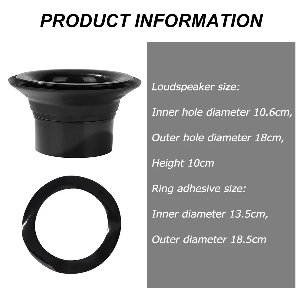 1/2PCS Bass Drum Enhancer Port Insert Enhancement Hole Drum Bottom Microphone Bass Voice Amplifier Kick Booster Drum Accessories