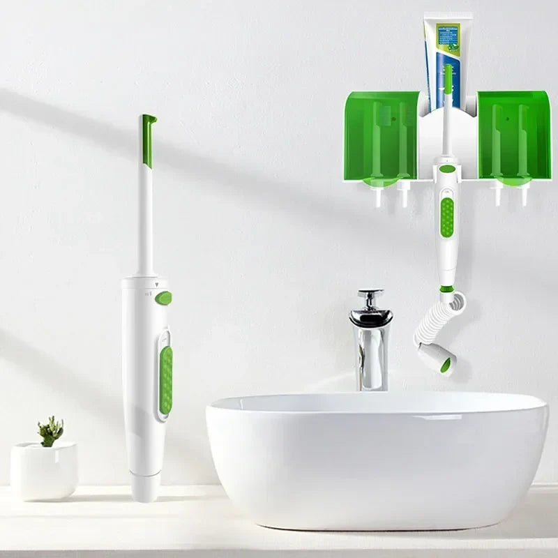 2 In 1 Portable Faucet Oral Irrigator Toothbrush New Water Flosser Household Dental Water Pick Jet Tooth Cleaner No Power Needed