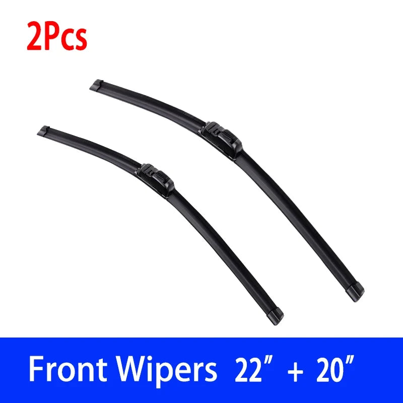 For BMW 3 Series M3 E46 1998-2006 Car Wiper U-type Soft Rubber Boneless Wiper HD Quiet Durable Automotive Wiper 22"+20"