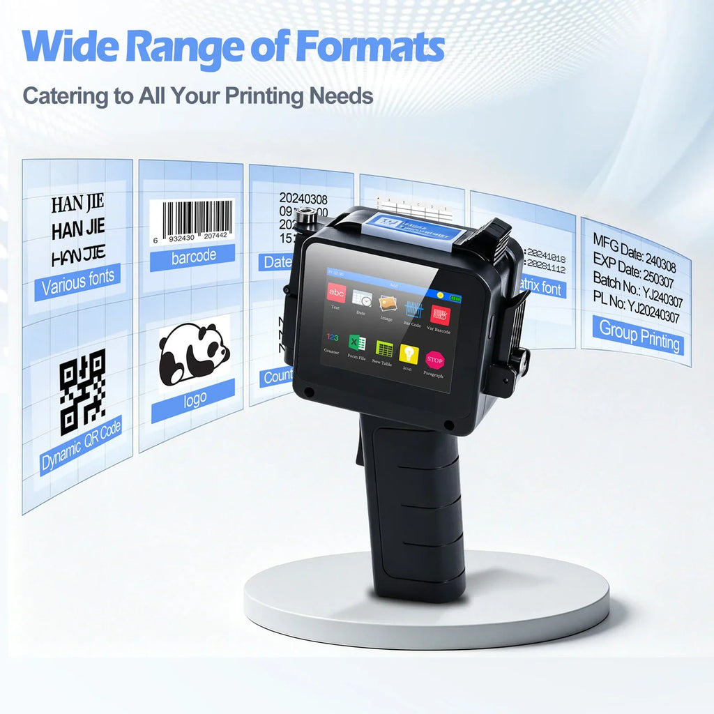 Mini Detachable Handheld Inkjet Printer MD16 Portable Compact Wireless Printing Device for Photos And Documents