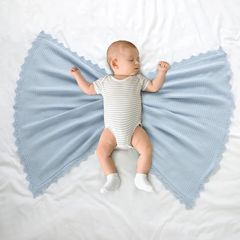 Baby Blankets Super Soft Newborn Infant Boys Girls Cotton Stroller Bassinet Swaddle Wrap Quilts Toddler Unisex Bed Cover 90*70cm