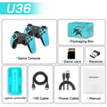 128GB U36 Game Stick Retro TV Game Console With 50000+ Classic Games 40 Multi Simulators Plug Play Video Gaming Machine For Gift