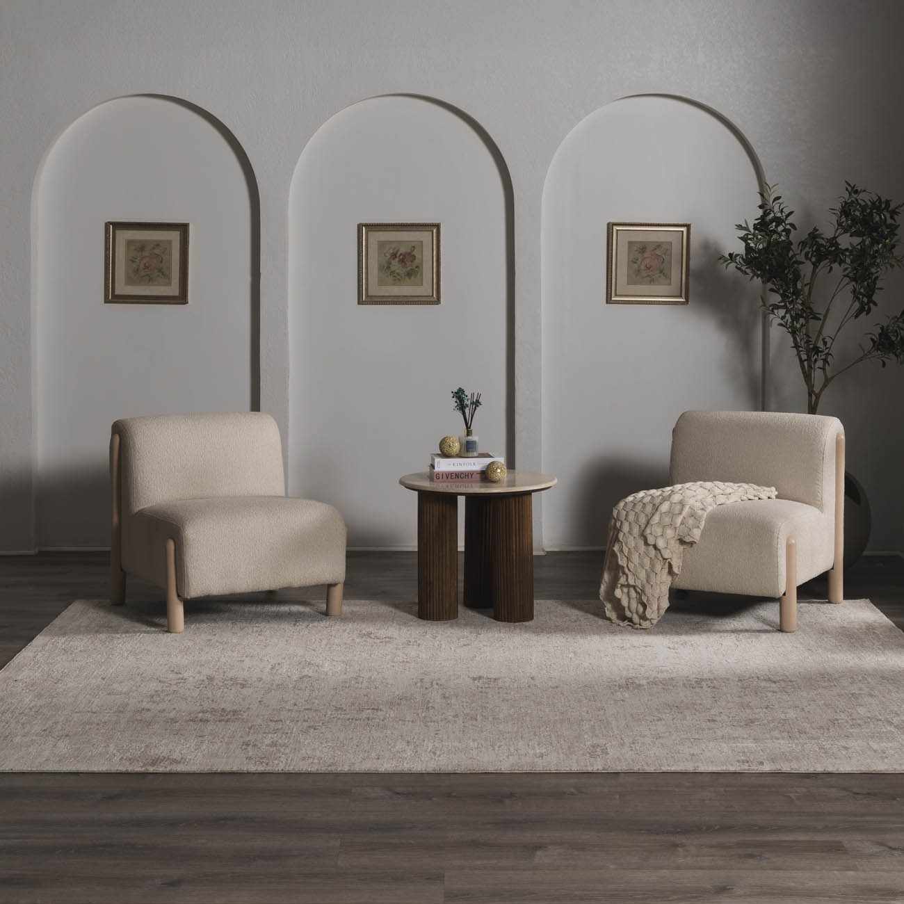 Jenis Gray Luxe Rug