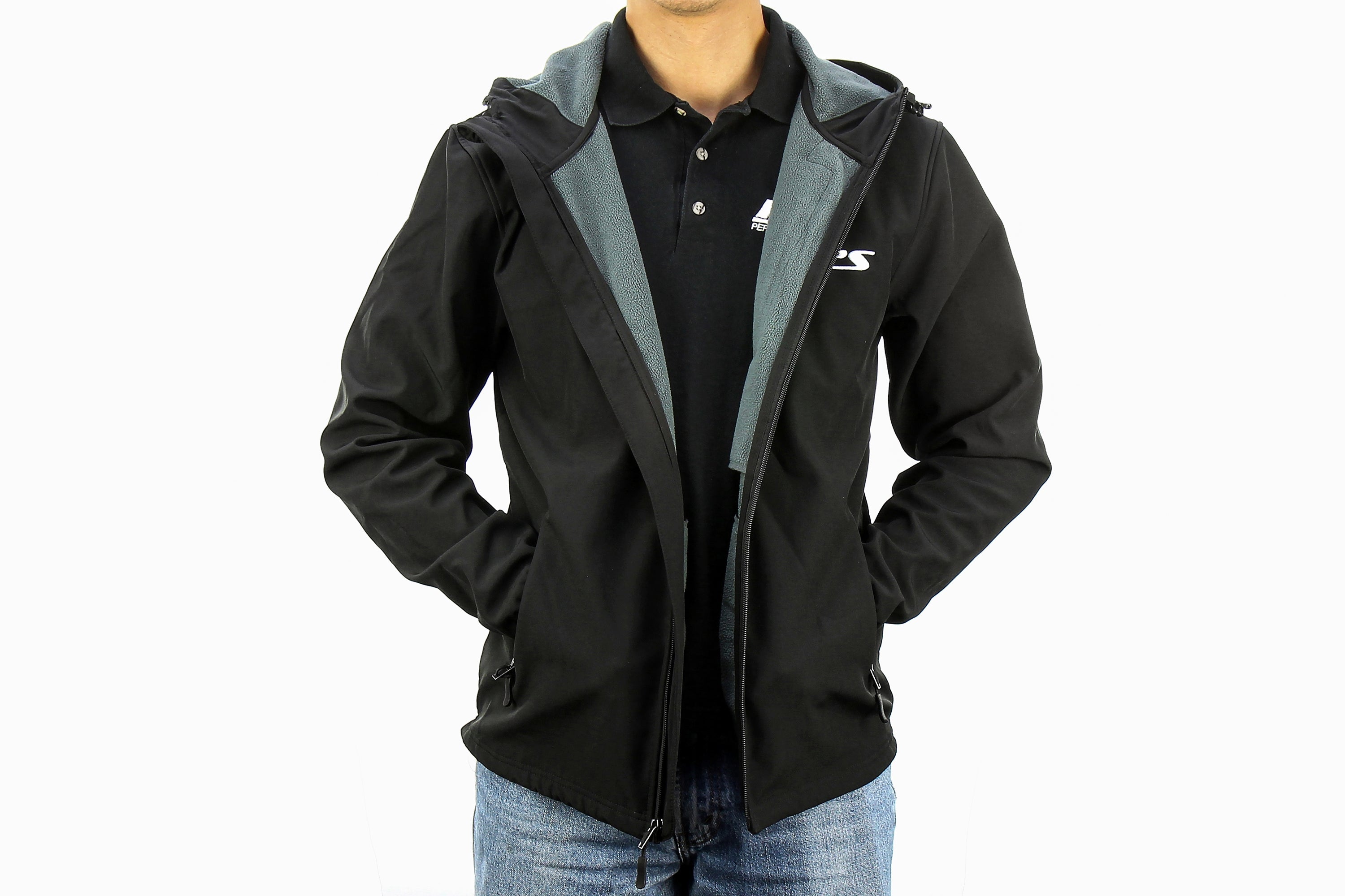 HPS Performance Products Black Softshell Jacket