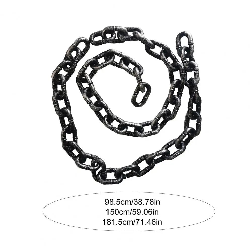 Giant Chain Dog Leash, Lightweight Plastic Chain Pet Leash, Looks Like Iron Chain, Stylish Big Chain Leash for Small Dogs