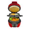 Portable Burger Sandwich Omelette Toaster Maker Breakfast Sandwich Hamburger Maker with Egg Cooker Ring Non Stick for Pancakes