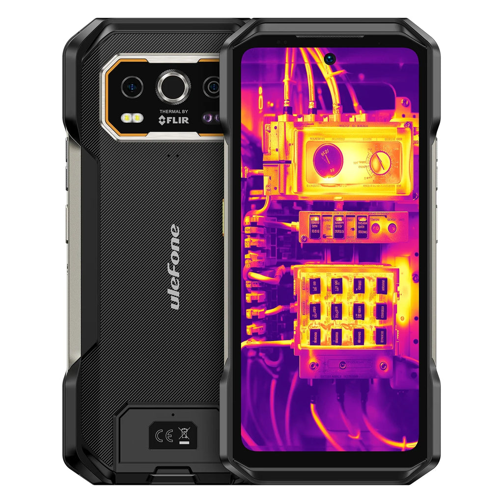 Ulefone Armor 27T Pro+ 5G THERMAL Rugged Phone 10600mAh 6.78" 120Hz Smartphone 50MP+64MP Night Camera 24GB+256GB NFC Android 15