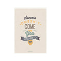 Motivational Posters Inspirational Quote In English Wall Art Decorative Painting Home Room Office Classroom Creative Decoration