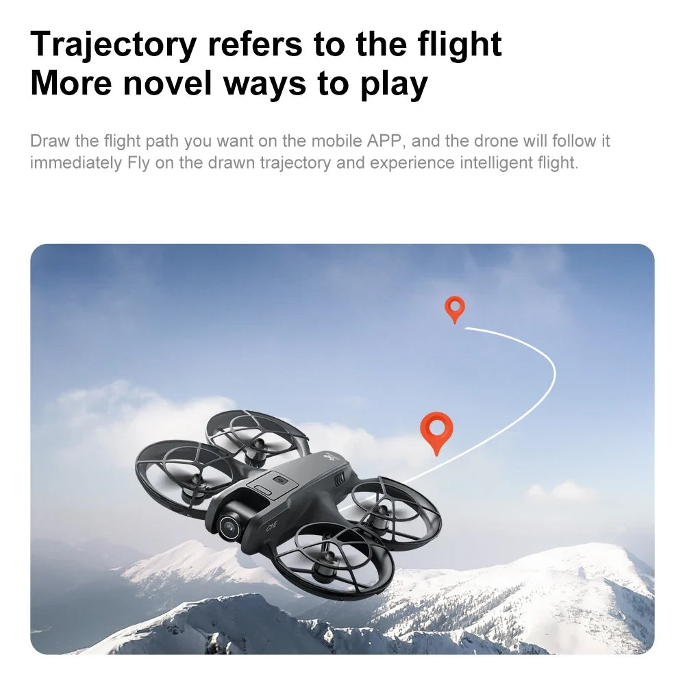 Lenovo V666 8K MINI Drone Professional 5G WIFI Obstacle Avoidance Brushless Altitude Headless Mode RC Quadcopter Toys DronlPlusX