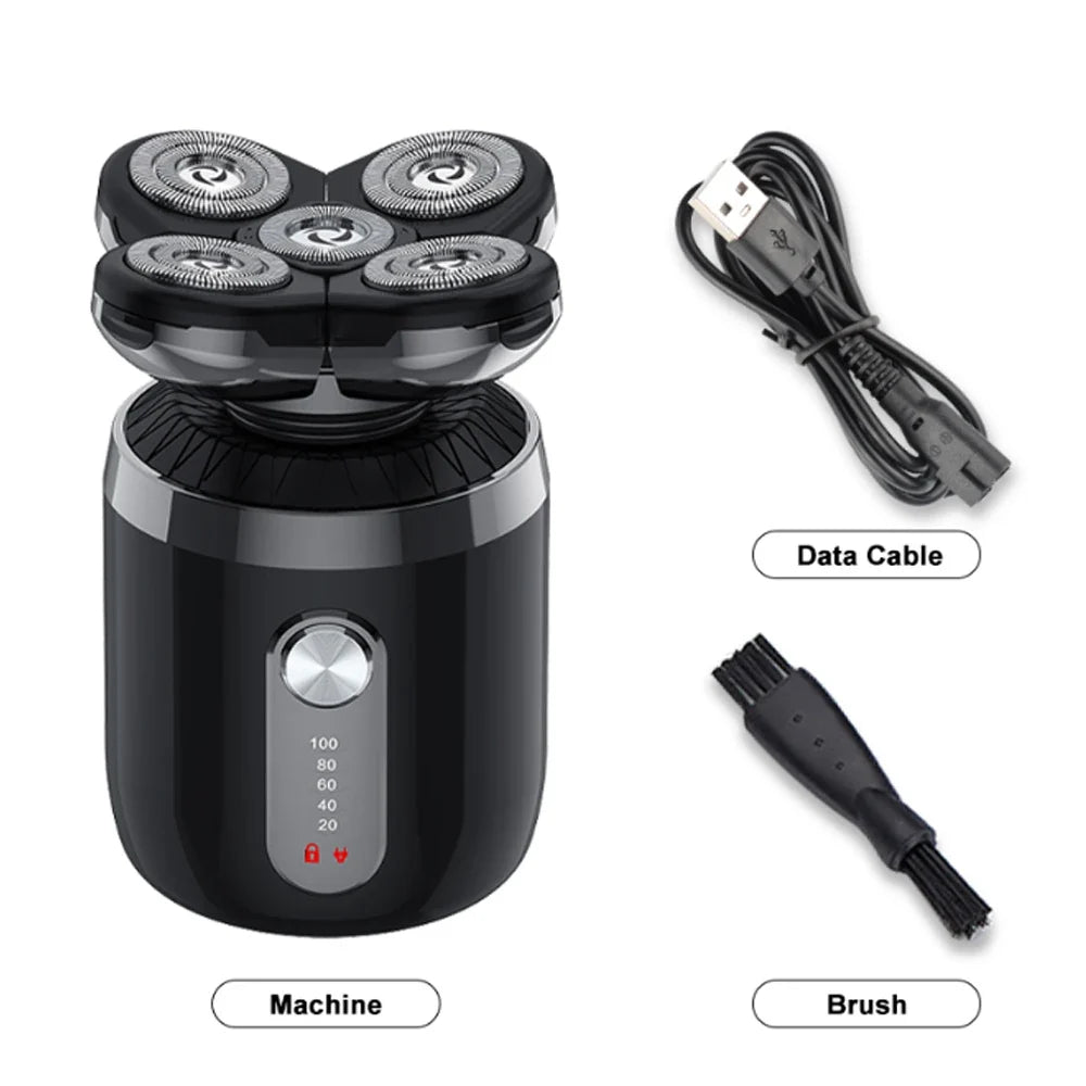 Electric Shaver For Men Shaver Facial Beard Trimmer Waterproof Electric Shaver Rechargeable shaver multi-purpose set