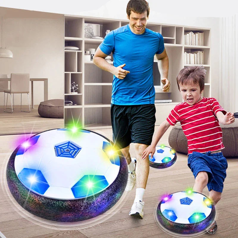 Family Games Children's Hover Football LED Soccer Ball Electric Hover Football Toy Light Up With Music Parent-child Sports Toys