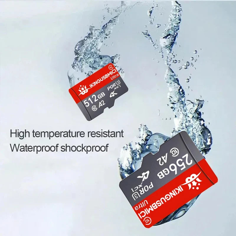 Extreme Pro 64GB Flash 512GB Micro SDXC Card 256GB SD UHS-I 64GB U3 V30 32GB TF Card Memory Card Adapter for 4K Gopro Camera DJI