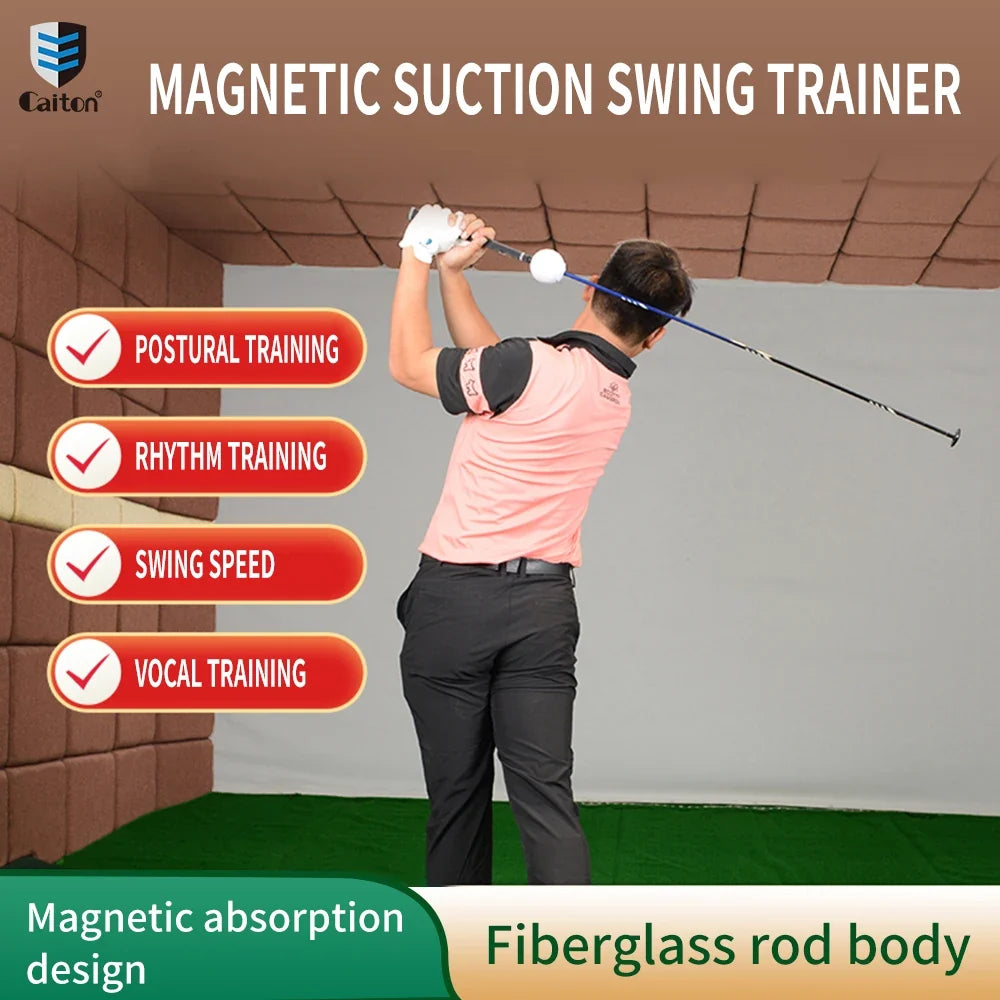 Caiton Golf Swing Trainer (2 Sizes) Boost Swing Confidence, Golf Trainer Aid, Warm Up Swing Trainer