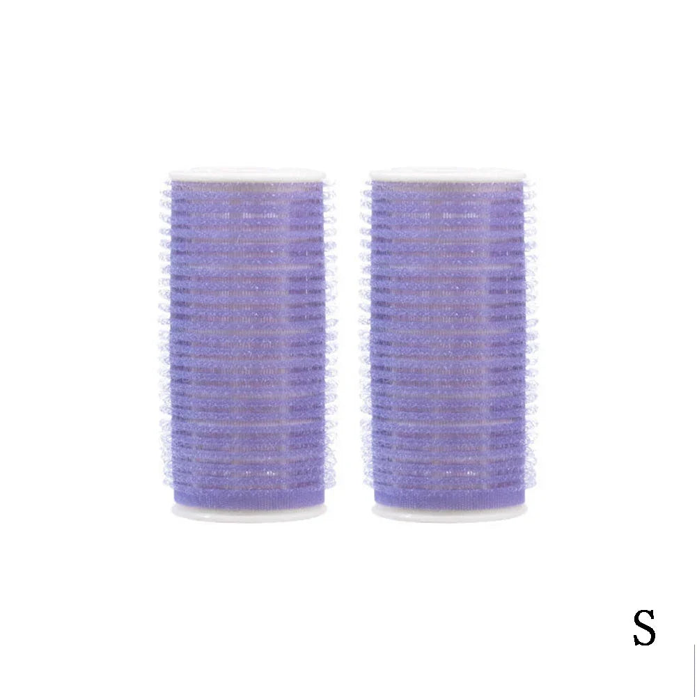 Plastic Hair Rollers Self Adhesive Manual Hair Curler No Heat Hair Rollers Long-lasting Fluffy Styling Hair Styling Tool