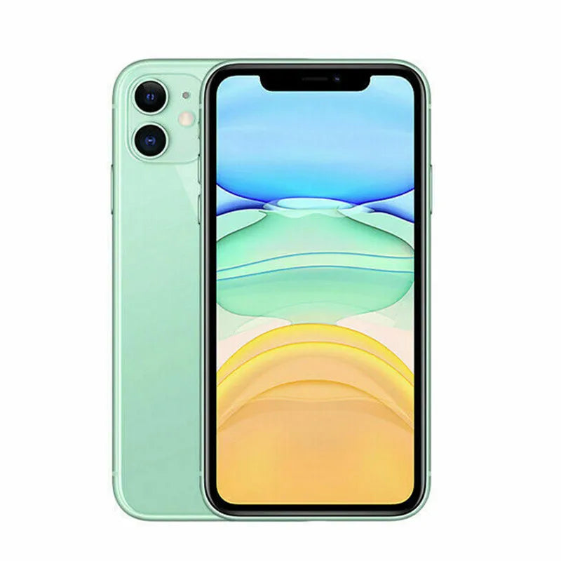 Apple iPhone 11 64/128/256GB ROM 6.1" Original Liquid Retina IPS LCD Face ID A13 IOS Genuine iPhone11 Unlocked 4G LTE Cellphone