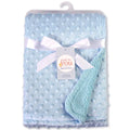 Newborn Baby Blanket Warm Fleece Thermal Soft Stroller Sleep Cover White Pink Beanie Infant Bedding Swaddle Wrap Kids Bath Towel