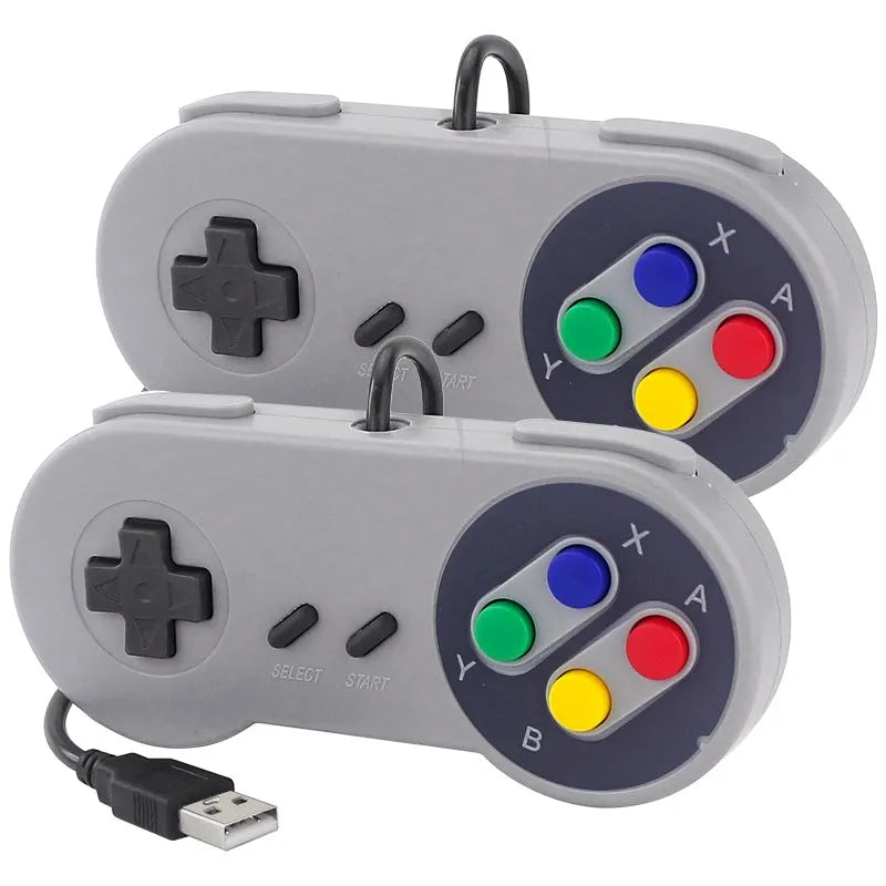 USB Gamepad Controlador De Jogo USB Com Fio PC Gamepad Retro Gaming Joysticks Joypad Para NESPi Retropie SNES Jogos Raspberry Pi