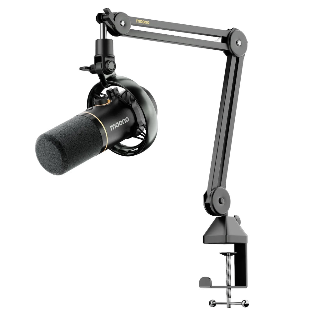 MAONO PD200W Hybrid Wireless Podcast Mic for PC/Phone/Camera XLR/USB Dynamic Microphone for Streaming Recording Content Creation