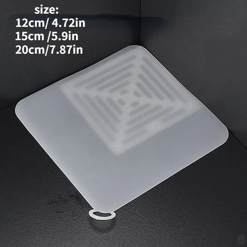 Thick Silicone Floor Drain Deodorant Cover Bathroom Deodorant Insect-proof Seal Household Sewer Pipe Sink Anti-smell Floor Cover