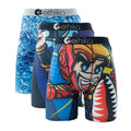 ETHIKA 3Pcs Sexy Men Underwear Boxers Breathable Man Underpants S-3XL Plus Size Mens Trunks Men's Panties Lingeries Boxer Briefs
