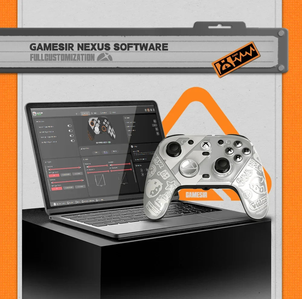 GameSir G7 Pro Zenless Zone Zero Wireless Xbox Controller – Charging Dock, TMR Joytick, Hall Effect Trigger, Swappable Faceplate